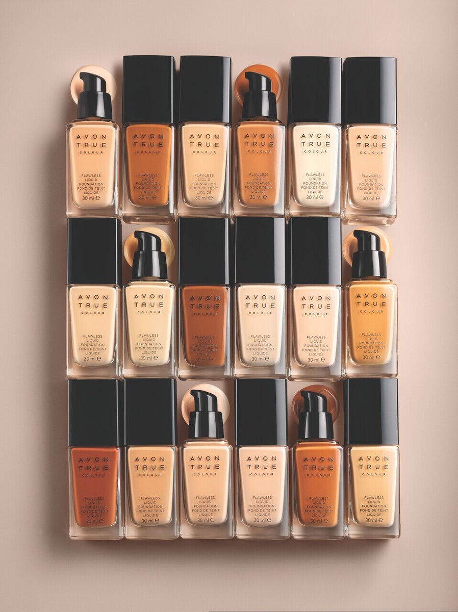 slyandy's tweet image. Get a flawless, full-coverage base with Avon True Flawless Liquid Foundation. It's lightweight finish and feel stays in place all day to smooth out imperfections and balance skin tone, so your skin looks naturally flawless all day long.

wu.to/3osU5w