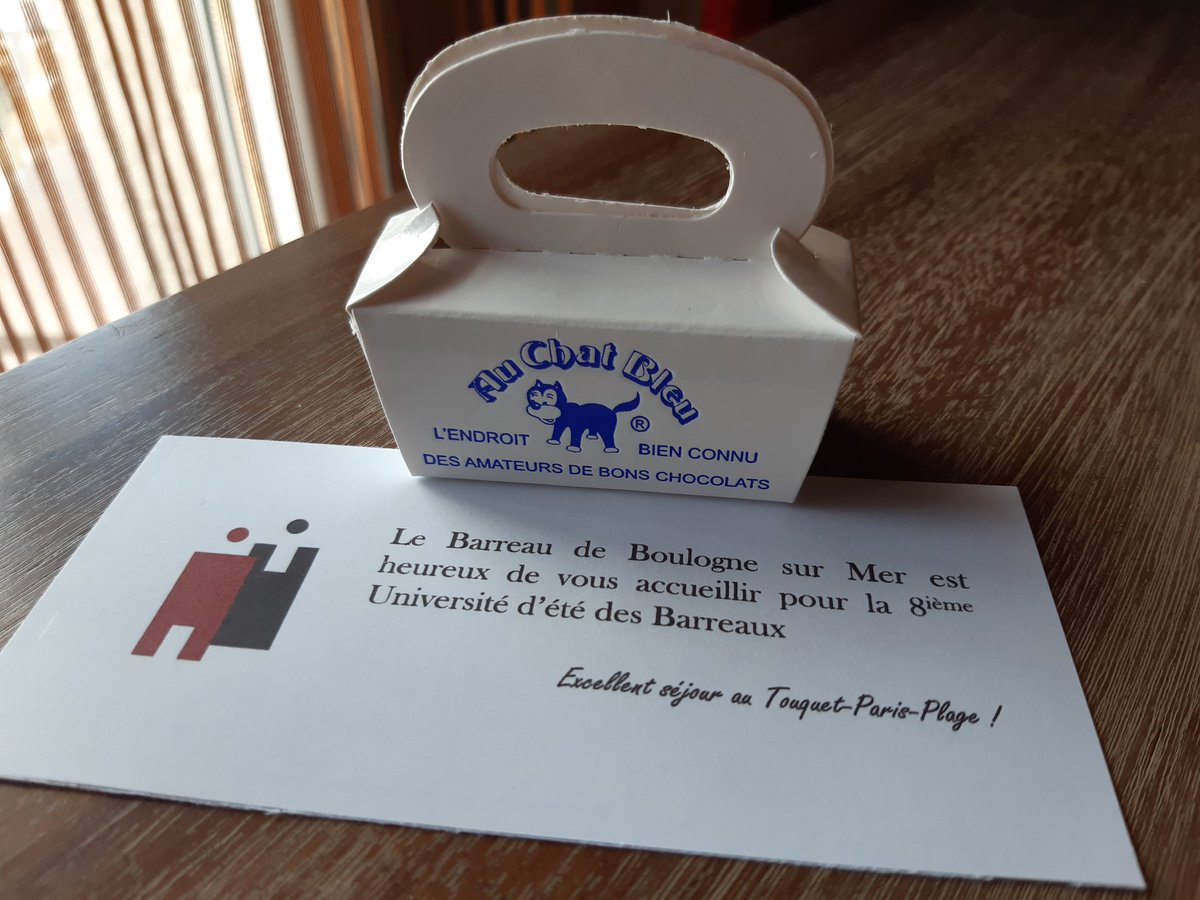 Merci au Barreau de Boulogne sur mer pour ce bel accueil !