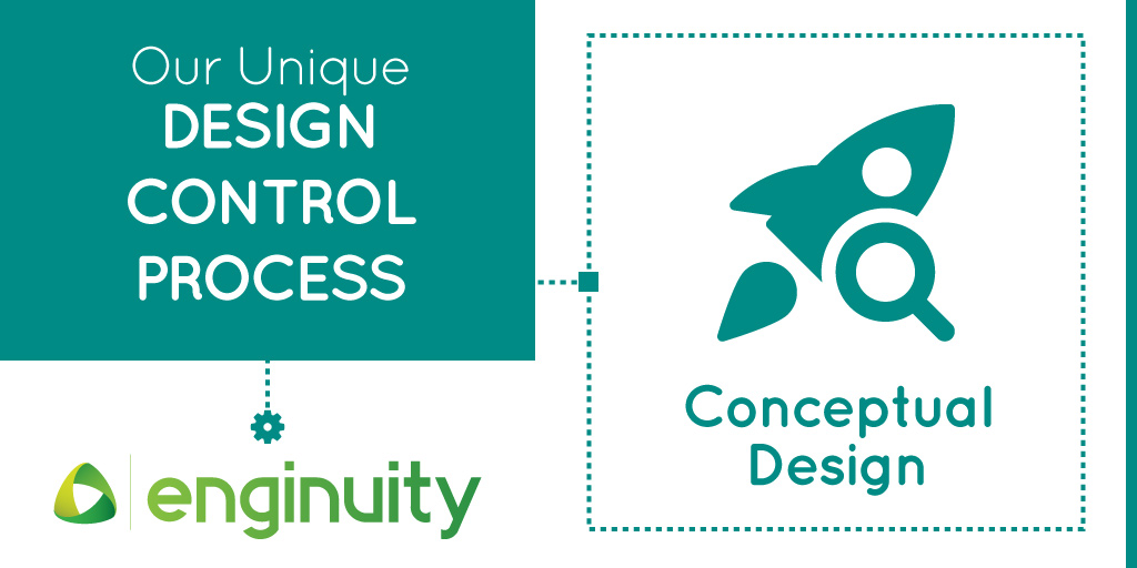 enginuity_inc's tweet photo. After the conceptual design stage, our clients will receive a working prototype, test results, and a budget and timeline update once the research is completed! Discover what's next here: https://t.co/gMf4Xc9jwI
#designcontrol #conceptualdesign #innovation #ourprocess https://t.co/1dg7SfEGFN