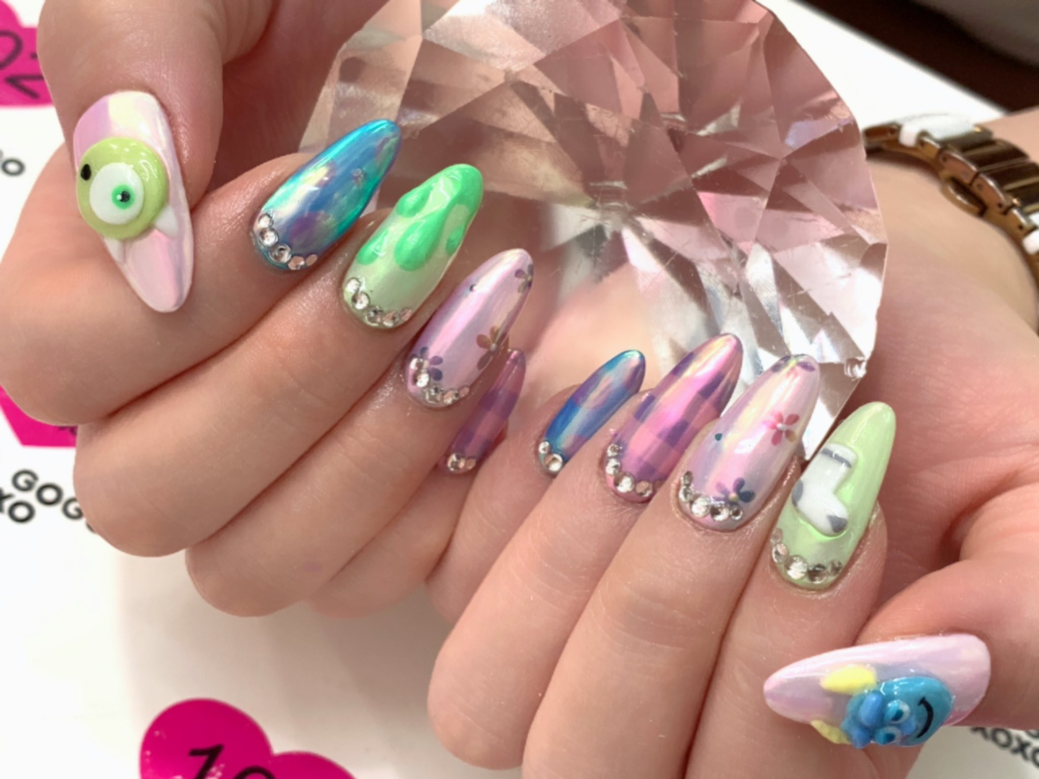 Nailsgogo 渋谷 ネイルサロン Nailsgogo ネット予約 T Co Pjrbh5rlbe インスタ T Co Gmbqsa2d9y ネイル 担当小市 モンスターズインクネイル サリーネイル マイクネイル ありがとうございました 渋谷ネイルサロン Jkブランド