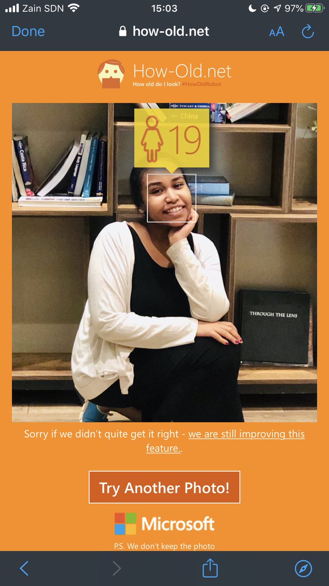 DalloolOthman's tweet image. The #HowOldRobot guesses how old you look using Machine Learning. how-old.net