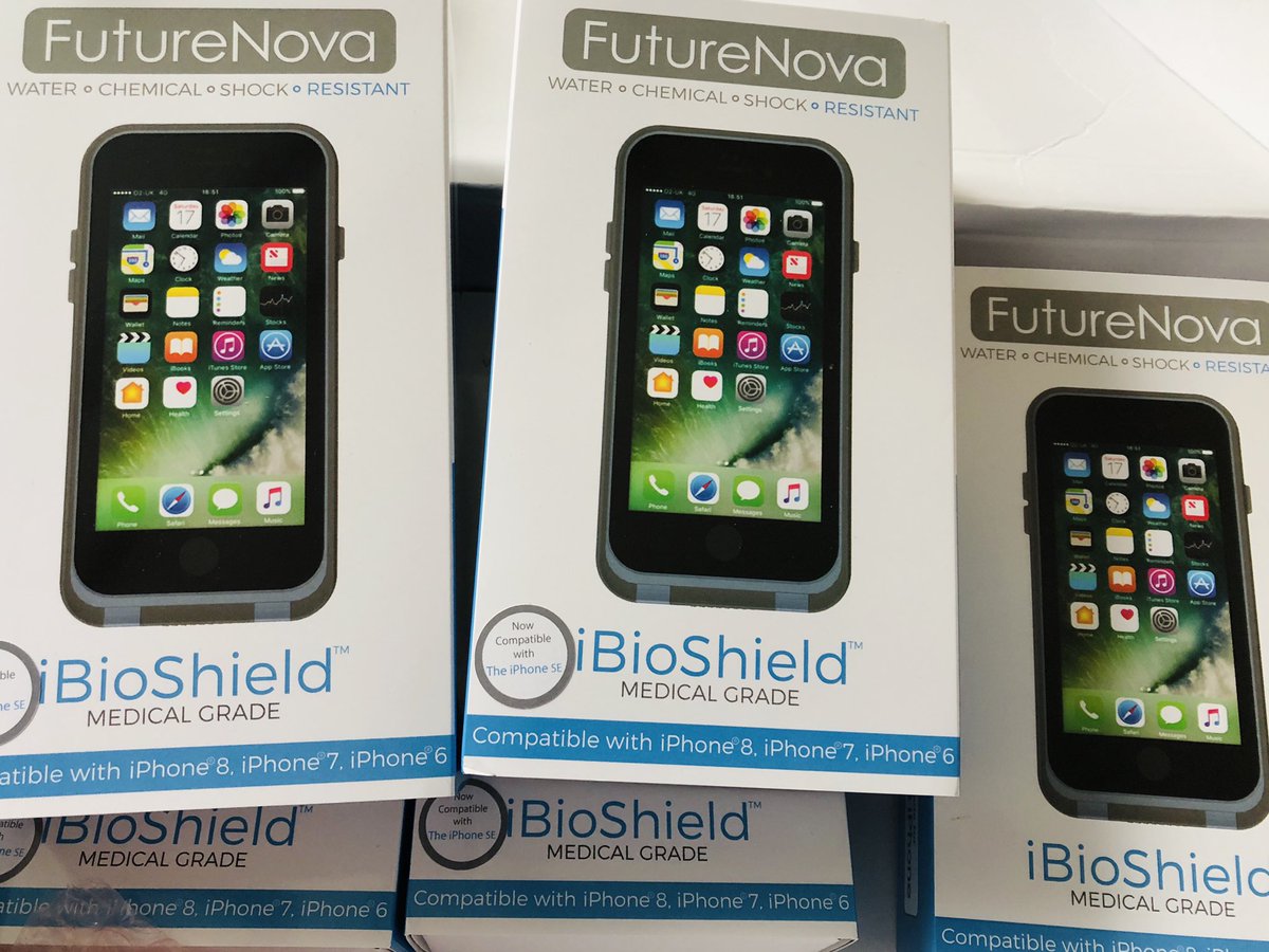 michealsheridan's tweet image. Very excited @mercyfoundcork to have received @FutureNovaSales iBioShield #Medical Grade #iPhone covers. Looking forward to some frontline staff trialling these. The ability to be cleaned using standard antimicrobial chemicals and cleaners is a huge benefit with #COVID__19