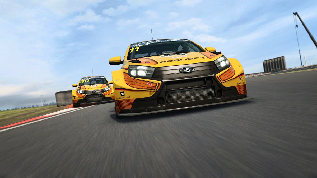 raceroom's tweet photo. #RaceRoom has been updated!

We've added a new FREE TO PLAY car: The Lada Vesta TCR 🇷🇺

Also in this update: New &amp; overhauled sounds for all cars! 🔊

Full changelog: https://t.co/hrp8aVlJDU https://t.co/Z56cI097NX