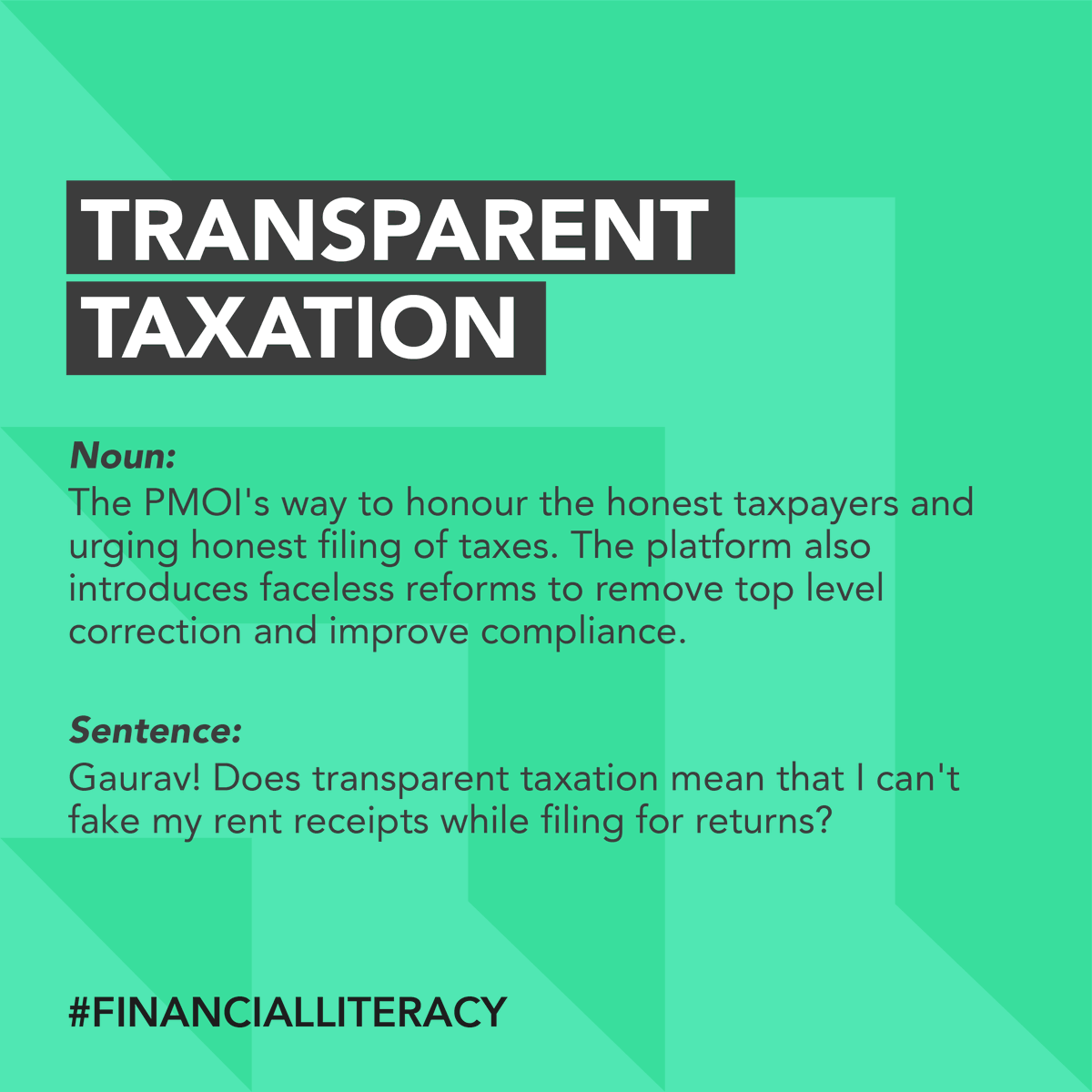 letsfinin's tweet photo. #BankingTermsYouNeedToKnow
As an attempt to make the tax system “people-centric and public friendly,” #transparenttaxation has been introduced. What is it and will this end the era of “jaan pehchan” settlements?
#TransparentTaxation #FinancialLiteracy #FinancialIndependence https://t.co/JB6eiP6wHe