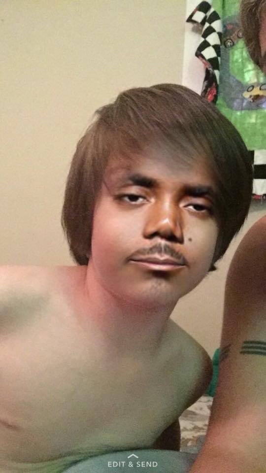 teh_lisa's tweet photo. That time Lando and I did a @Nas face swap 😂🤣😂 https://t.co/TVd2WRznST