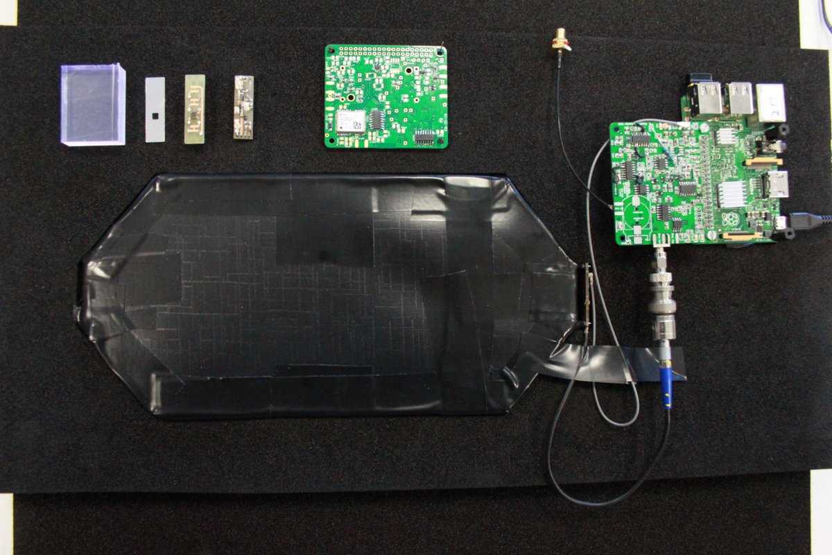 Parts of the MuonPi detector