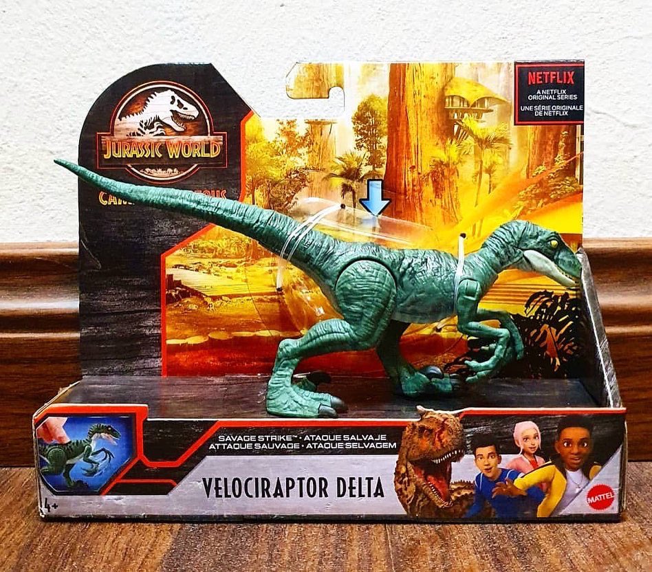Collect Jurassic Another New Savage Strike Find From Malaysia This Time From Whereismyraptor The Latest Velociraptor Delta Figure Features A Slightly Metallic Deco Consistent With Fellow Raptor Squad Member Echo S