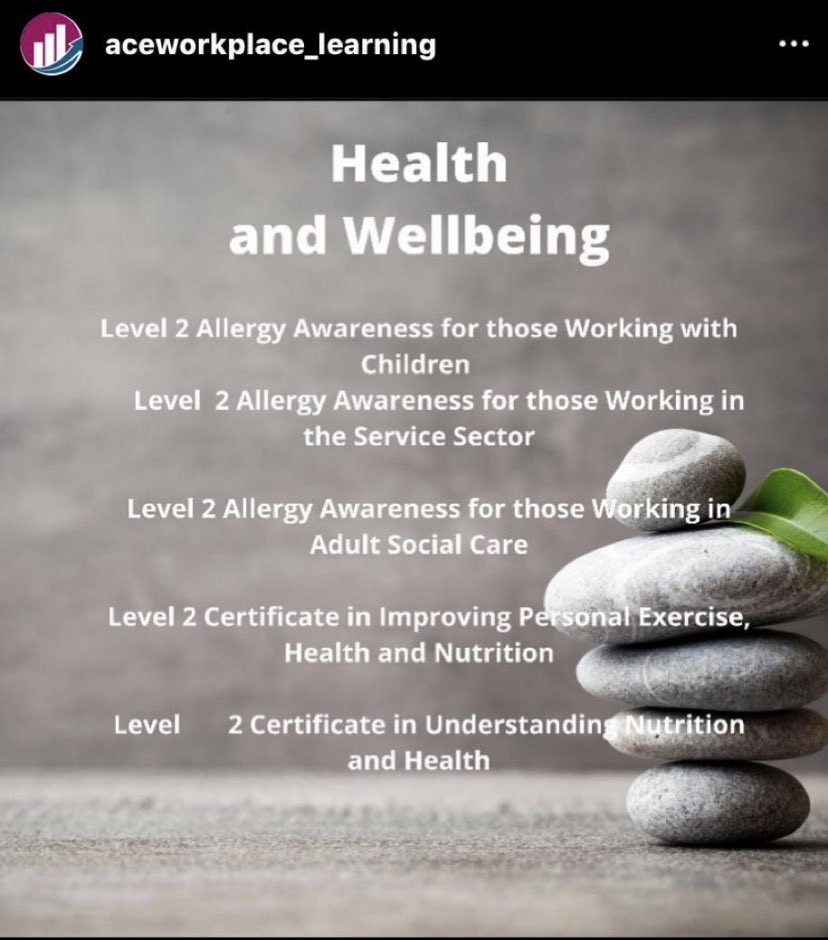 nictendoo's tweet photo. More online courses available! Message us for more information on any of the courses we have posted so far #onlinecourses #health #wellbeing #education @ace_workplace https://t.co/hLT9X7BSmq