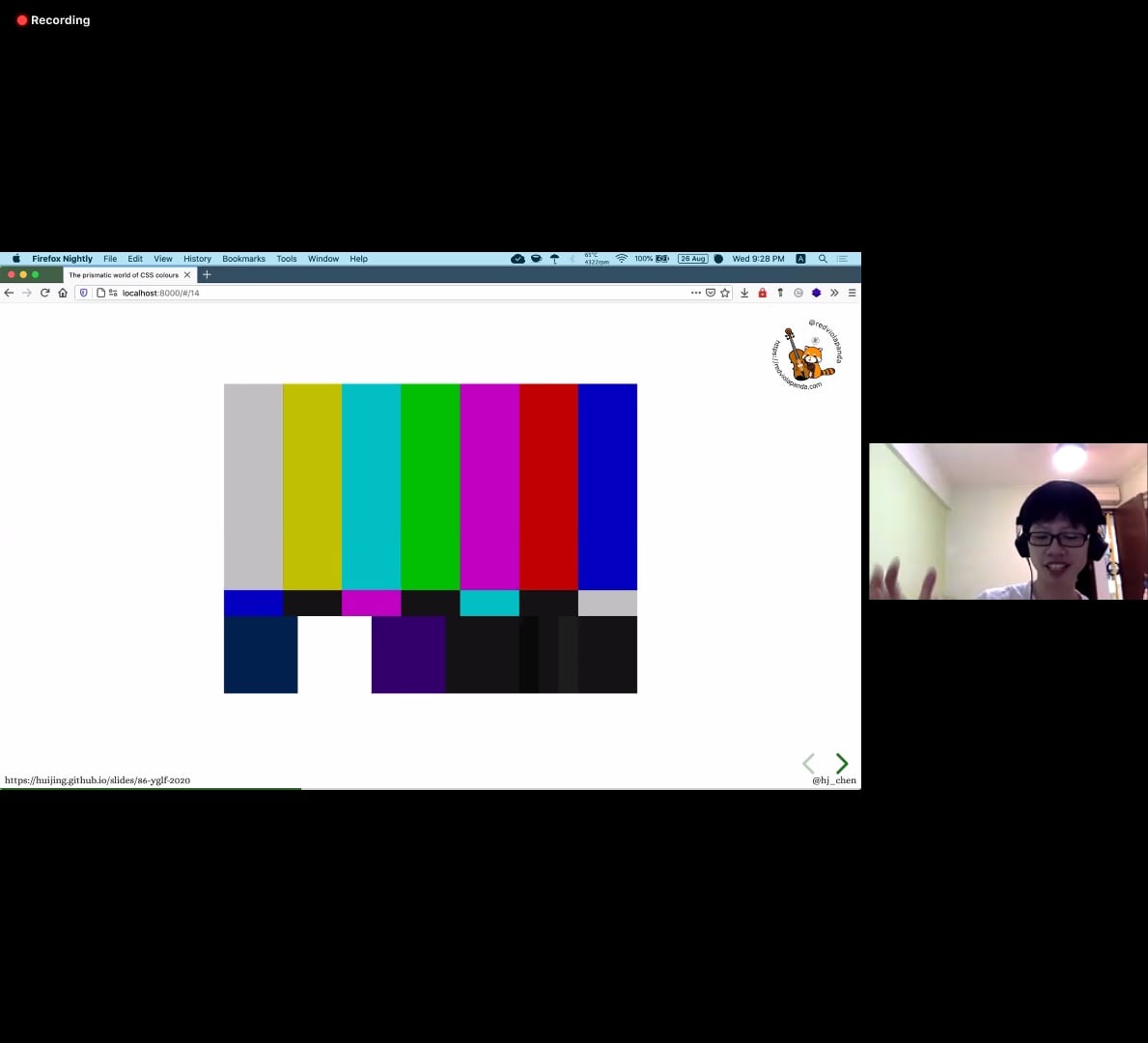 HenriHelvetica's tweet photo. This is so true. I guess as cable TV is less and less relevant (as ppl watch on devices), I supposed test pattern or color bars will become vestiges of a past broadcasting era? #YGLF20 https://t.co/qzvo7fh6Wo