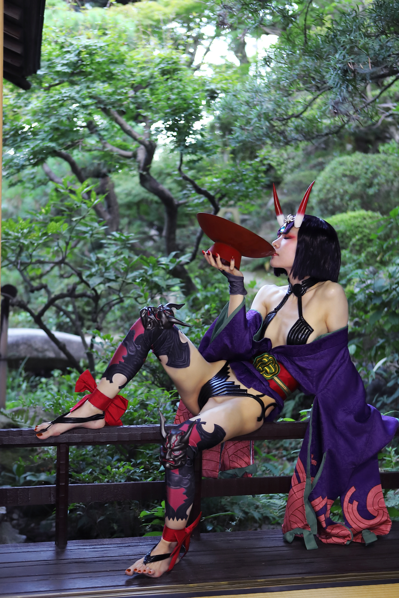 コスプレ衣装 Fate/Grand Order コスプレ 酒呑童子 四周年 FGO