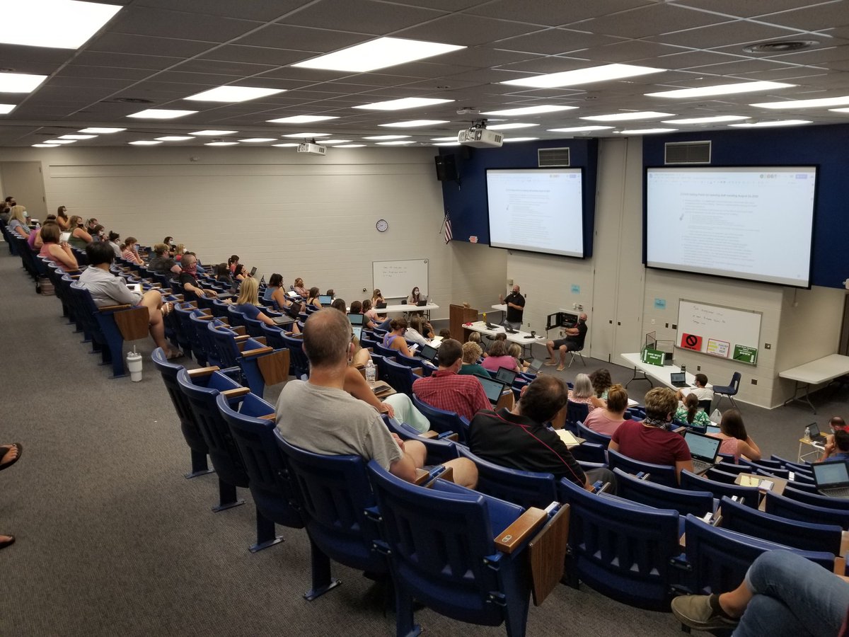 CMS Staff back and reviewing key safety protocols for a safe return to school.  #WeAreChardon