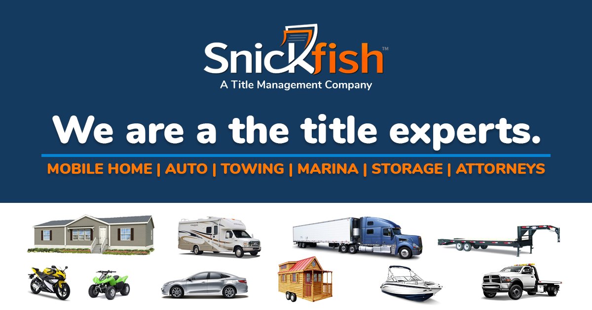 We are your title experts covering mobile home, auto, marina, towing, storage, and attorneys. Our services include: title transfers, abandoned mobile home titles, lost titles, duplicate tiltes, storage liens, towing liens, mechanic liens, and so much more!