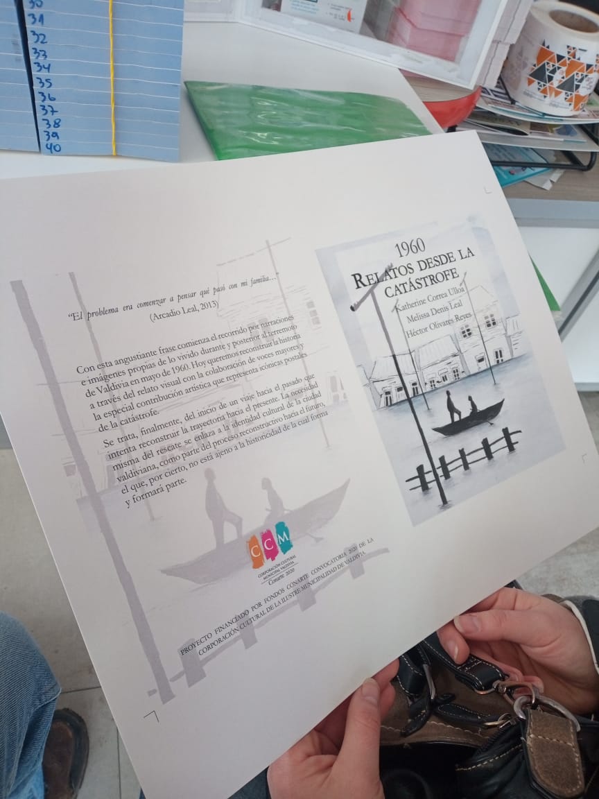 Impresión de Portada en Imprenta!! 😁🥳ya se viene el libro la siguiente semana :D <a href="/ccmvaldivia/">CCM-Valdivia</a>
 #Valdivia