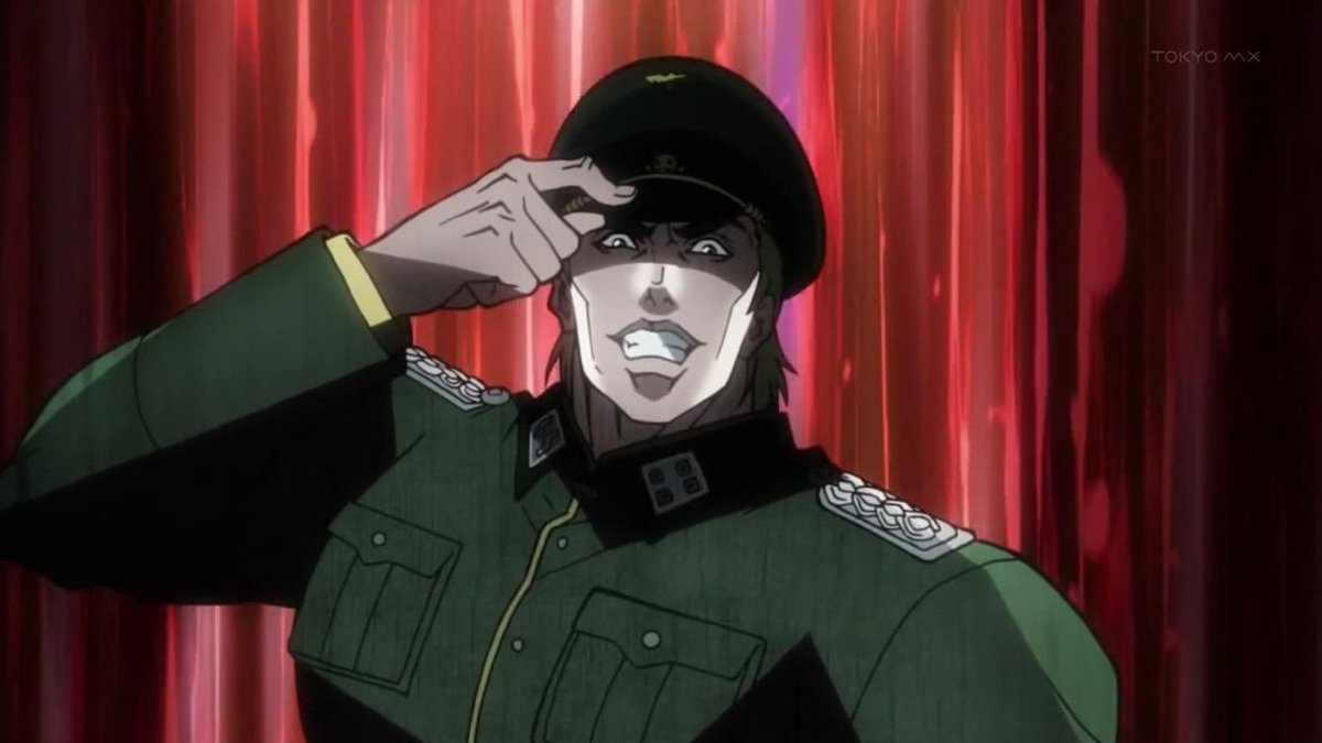 このガレージはもう満杯だぜ アニメ版では大人の事情で鉤十字 ナチスや親衛隊 Ss という用語は出てこなかったが制服はバッチリssなシュトロハイム