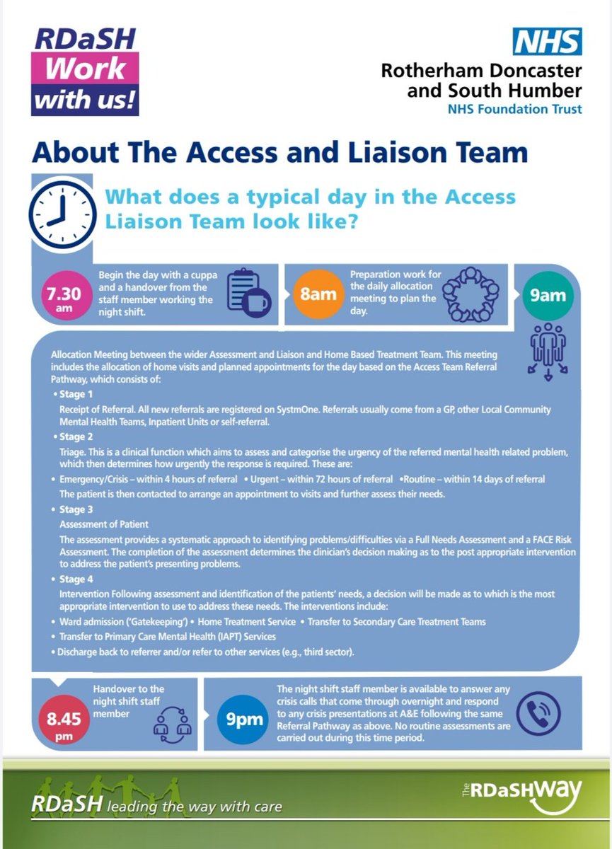 njlittlewood's tweet photo. 🌟JOB ADVERT🌟
We are looking for a Band 6 Access Practitioner to come and join our wonderful Team in Scunthorpe!
Fancy it? Take a look on NHS Jobs here ➡️ https://t.co/3uImecpLMy 💫
#RDaSHWorkWithUs #oneRDaSH #theRDaSHway
@rdash_nhs @NLCareGroup https://t.co/JjRntClPeI