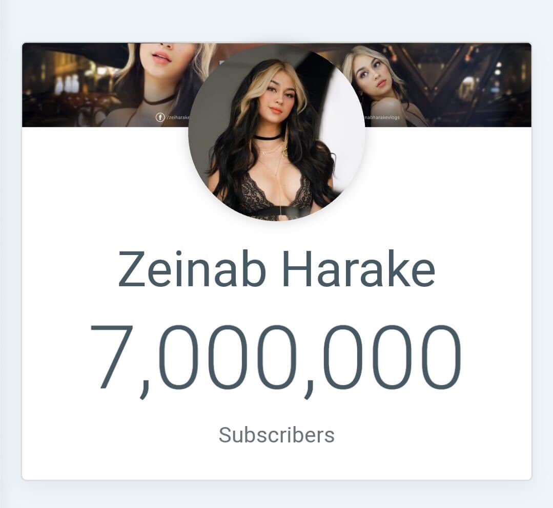 MjSaquian31's tweet photo. CONGRATS MADAM HAPPY 7MILLION SUBSCRIBERS
THANKYOU FOR MAKING MY QUARANTINE HAPPY ILOVEYOU MADAM🥺😻@ZeinabHarake11 

#Happy7M https://t.co/9fU96iAuHy