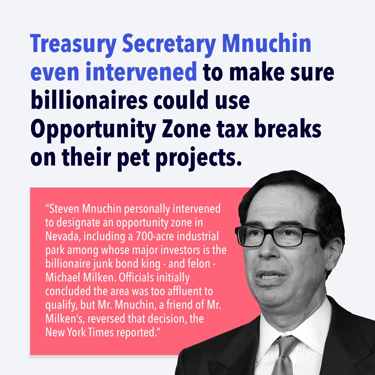 The real story lies under the surface, where billionaire investors, real estate magnates, and high-income areas are scooping up the tax breaks and benefits while leaving behind the very communities  #OpportunityZones are meant to lift up.