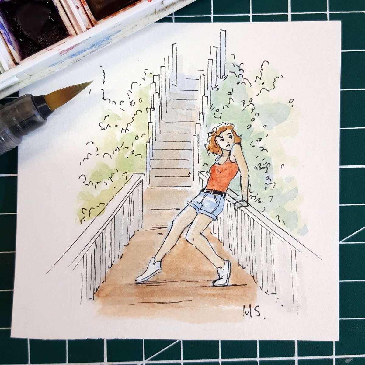 moonsuncomics's tweet photo. My guilty pleasure movie. 😋
What's yours?
.
.
.
#moonsuncomics #drawing #comicartist #art #fanart #bestmovie #dirtydancing #jennifergrey #patrickswayze #watercolour https://t.co/qoBE1BIuvg