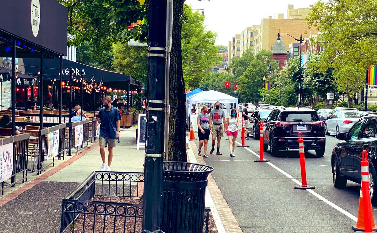 When the pandemic hit, I knew we needed to continue improving public space to make our streets safe for everyone. I immediately got to work with DDOT to expand sidewalks for residents to social distance and install strEATeries to expand outdoor dining space.