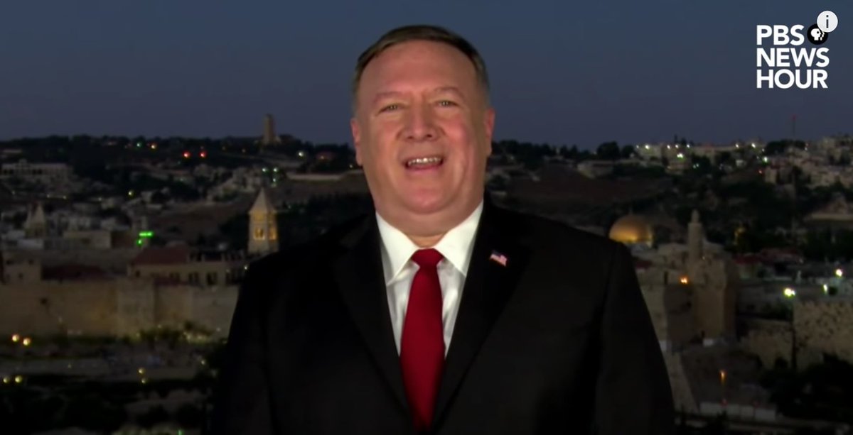 But Donald Trump and Mike Pompeo didn’t invent this; last night Pompeo just did it with a more dramatic backdrop than past cabinet secretaries.