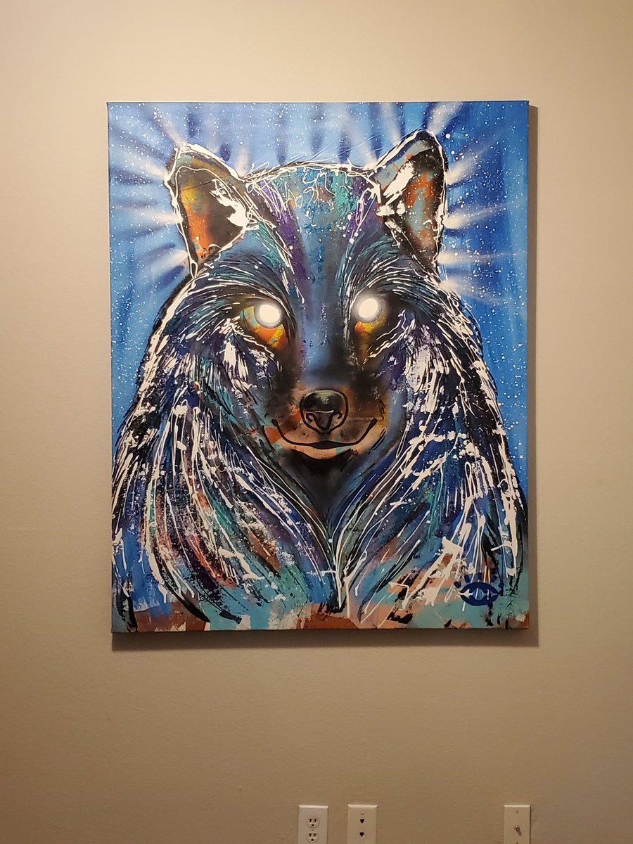 HawkorKeem's tweet photo. "Feed what is good" by Baron Batch.
I started following @baron_batch when he played for @TexasTechFB , still the only Tech jersey I bought as a student. After football he found a different way to leave his mark on the world, and I'm proud to be the owner of this piece.#BaronBatch https://t.co/4zouVAxMty