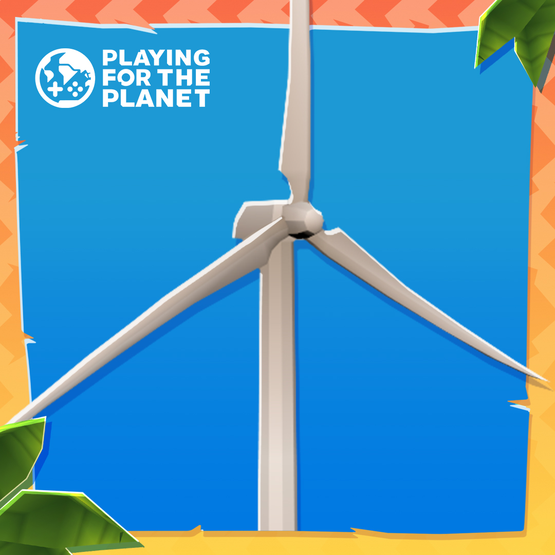 Where can you find wind turbines in World Tour Bali? 🌬️🍃

#PlayingForThePlanet Did you know? 🤔 One wind turbine can reduce the carbon emission equivalent to that of 900 cars - in just 1 year!

See if you can spot the turbines in our green update! #SubwaySurfers 🌴