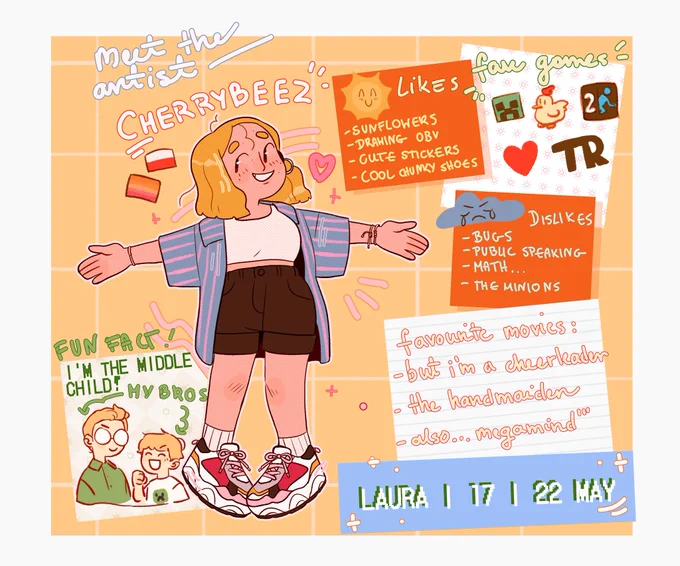 i did the meet the artist thingy uwu #MeetTheArtist 