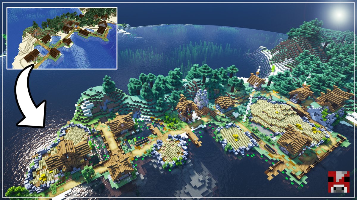 Hey everyone!
We've got a BRAND NEW VIDEO!
Today, we're transforming a TAIGA VILLAGE!

Go check it out HERE: youtube.com/watch?v=nJGYee…