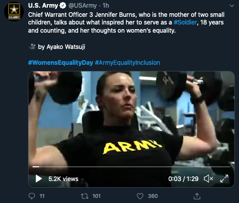 Hope you'll all join the Military Industrial Complex in celebrating yet another Progressive Holiday respeccting Wahmen.I, for one, will celebrate by watching films that fail the Bechdel Test to raise awareness. Anybody up for Master and Commander or The Thing?
