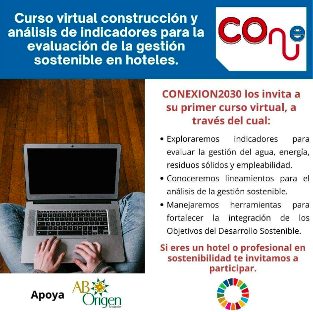 ABOrigenC's tweet photo. Hola, queremos compartirles este  curso virtual desarrollado por Conexion2030 y apoyado por  AB Origen Fundación. No importa de que país eres, si hablas español, puedes participar o compartir.  Para más información y registro accede a https://t.co/TNmMpWjDTb https://t.co/lNDK58TNDL