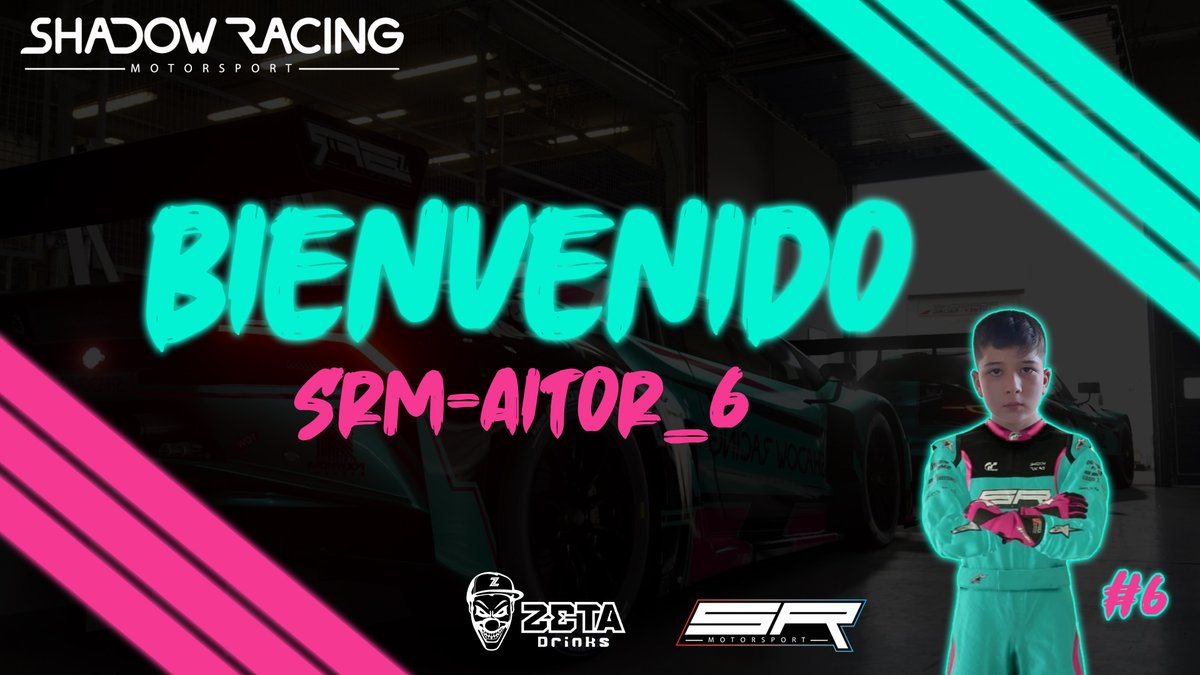 ShadowRacingM's tweet photo. Buenas tardes Shadows,

Seguimos con las presentaciones de los pilotos que se han unido a nuestra plantilla.

Hoy es el turno de @SR_Peter14 y @AitorNavas6 jóvenes con ganas de dar mucho que hablar ;)

@DrinksZeta 

#GTSport #Granturismo #ps4 #ShadowRacing #playstation #pilotos https://t.co/7VWZS0xNvP