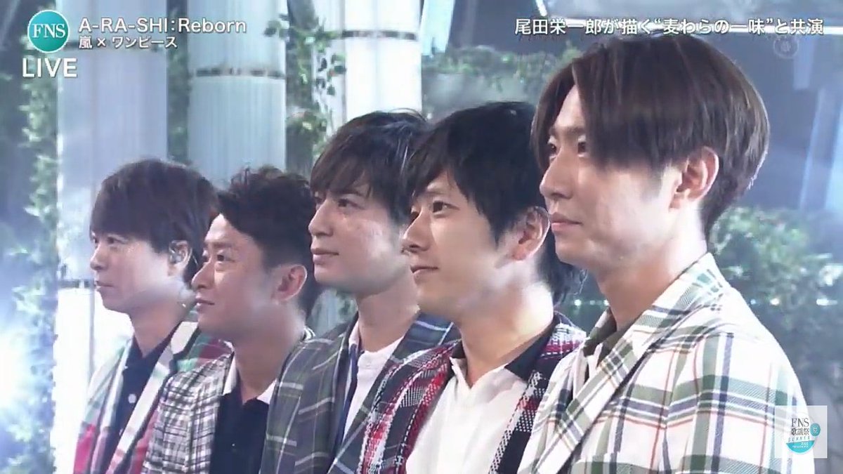 rhiemanescent's tweet image. OTSUKARESAMA, AIBA-SAN/ARASHI-SAN! ❤💚💜💛💙

#FNS歌謡祭2020夏 
#FNSマイドロ楽しみ