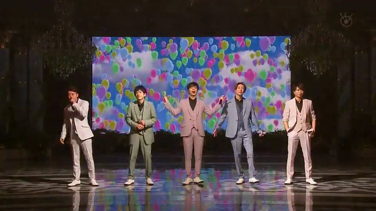 rhiemanescent's tweet image. OTSUKARESAMA, AIBA-SAN/ARASHI-SAN! ❤💚💜💛💙

#FNS歌謡祭2020夏 
#FNSマイドロ楽しみ