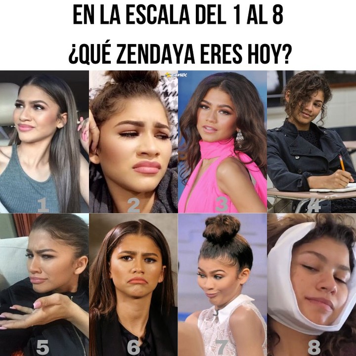 CinexVe's tweet photo. Somos un sólido 7, ¿ustedes?

#RetoCinex
#Zendaya
#26Ago https://t.co/rxLtBBx2Fq