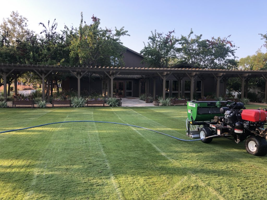 DryJect The Only Machine in the World that Aerates, Topdresses, and