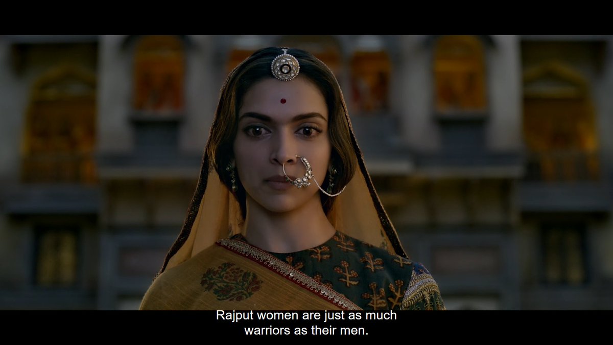 Deepika is the QUEEN. Gosh. Her eyes speak the language of highness. And the entire second half is driven by women of the film, that is something to be appreciated.