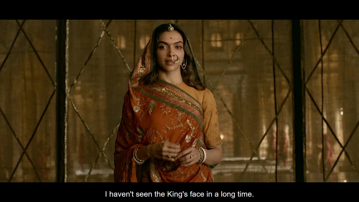 Deepika is the QUEEN. Gosh. Her eyes speak the language of highness. And the entire second half is driven by women of the film, that is something to be appreciated.
