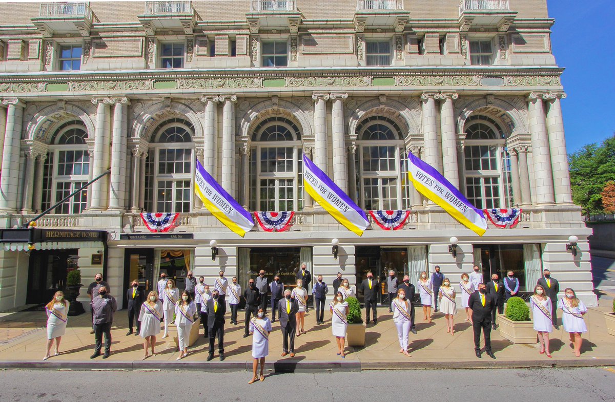 The Hermitage Hotel (@hermitagehotel) on Twitter photo We are excited to announce that The Hermitage Hotel has been named <a href="/HistoricHotels/">Historic Hotels</a> 2020 Historic Hotel of the Year for our preservation of the property and celebration of suffrage history. #historichotel #hotel #hospitality We are excited to announce that The Hermitage Hotel has been named <a href="/HistoricHotels/">Historic Hotels</a> 2020 Historic Hotel of the Year for our preservation of the property and celebration of suffrage history. #historichotel #hotel #hospitality