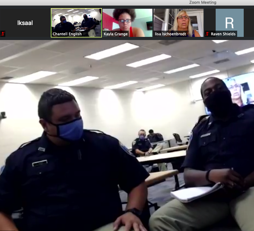 LeahKSaal's tweet photo. Another great online #LEAD training with @BaltimorePolice recruits yesterday. Self-advocate Educators rocked it! #onlineteaching @MdDDCouncil @MDDisabilities @BestBuddiesMD @LoyolaEducation @LoyolaMaryland @SpecialOlympics #inclusionrevolution #expectability #leadability https://t.co/2llNuxo1Up