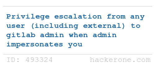 GitLab disclosed a bug submitted by skavans: hackerone.com/reports/493324 - Bounty: $10,000 #hackerone #bugbounty