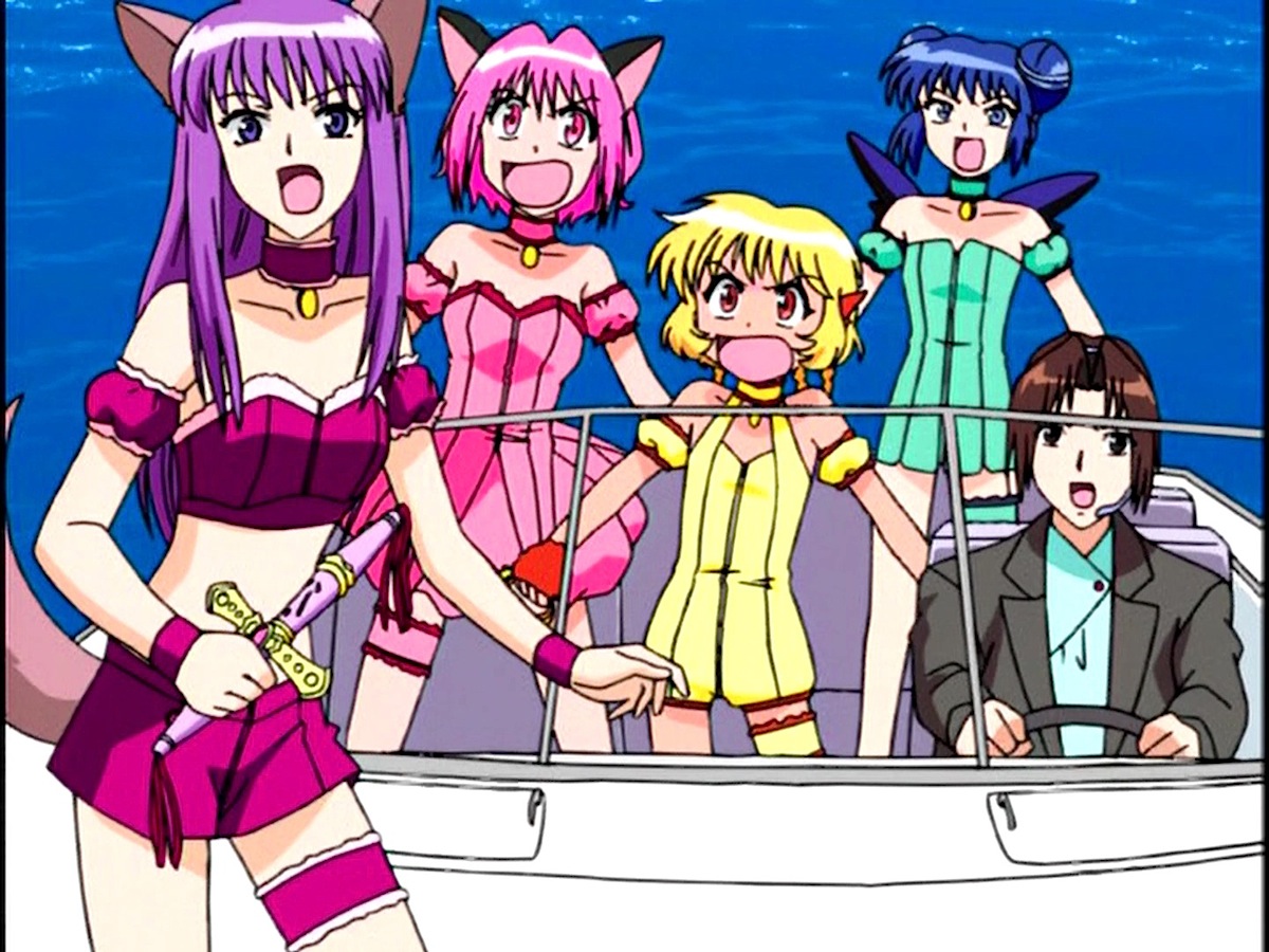 日々の楽しみの東京ミュウミュウのBD観賞。今回は第41話で東京湾からの