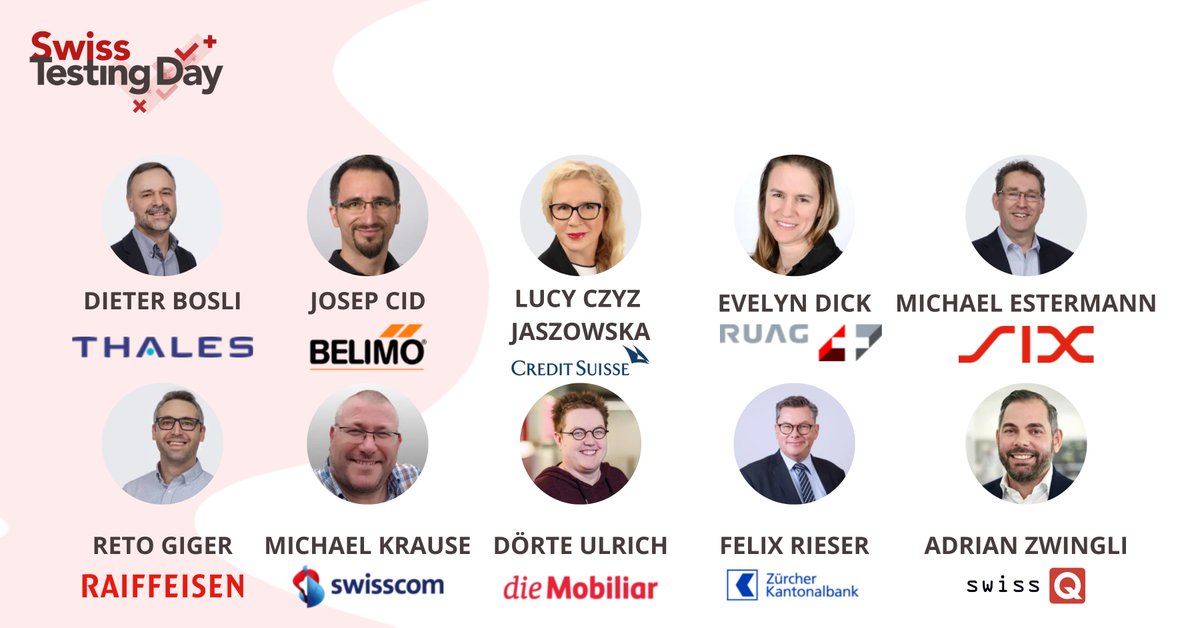 Swiss Testing Day on Twitter "What an amazing day! 😍 A big thank you