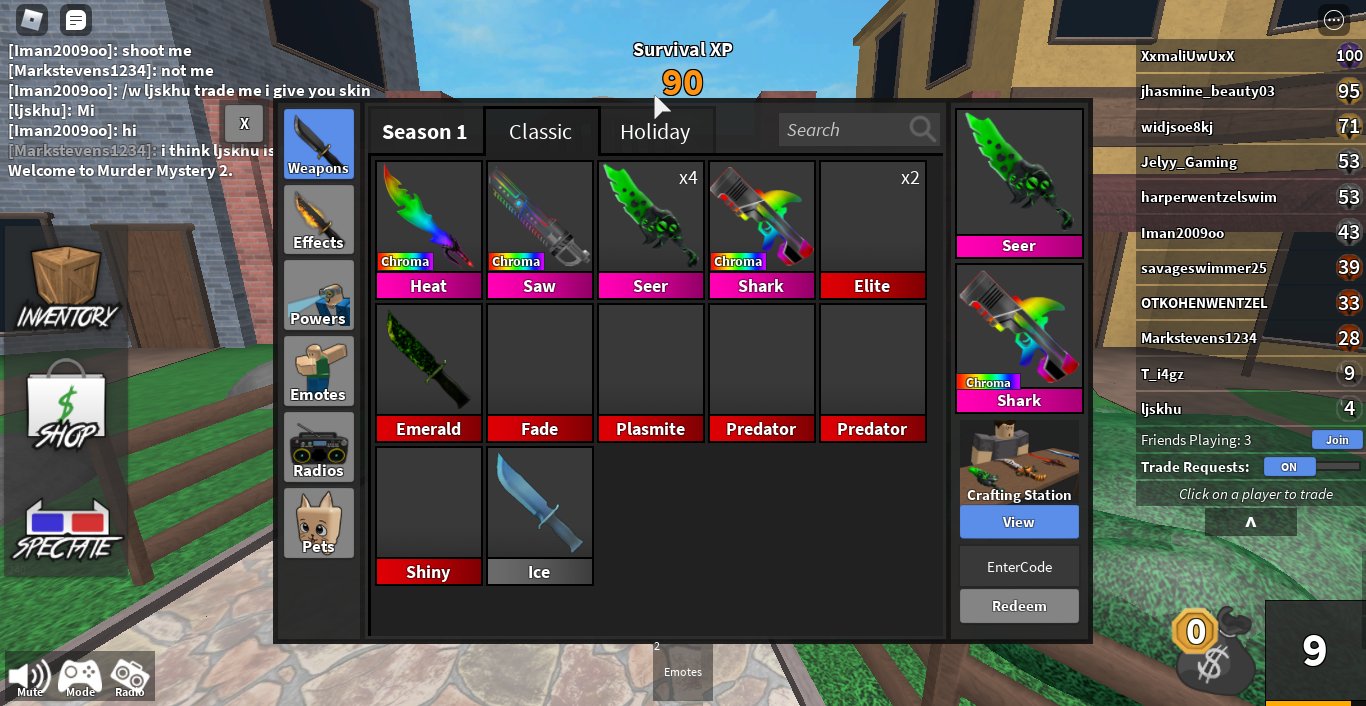 MM2 Inventory