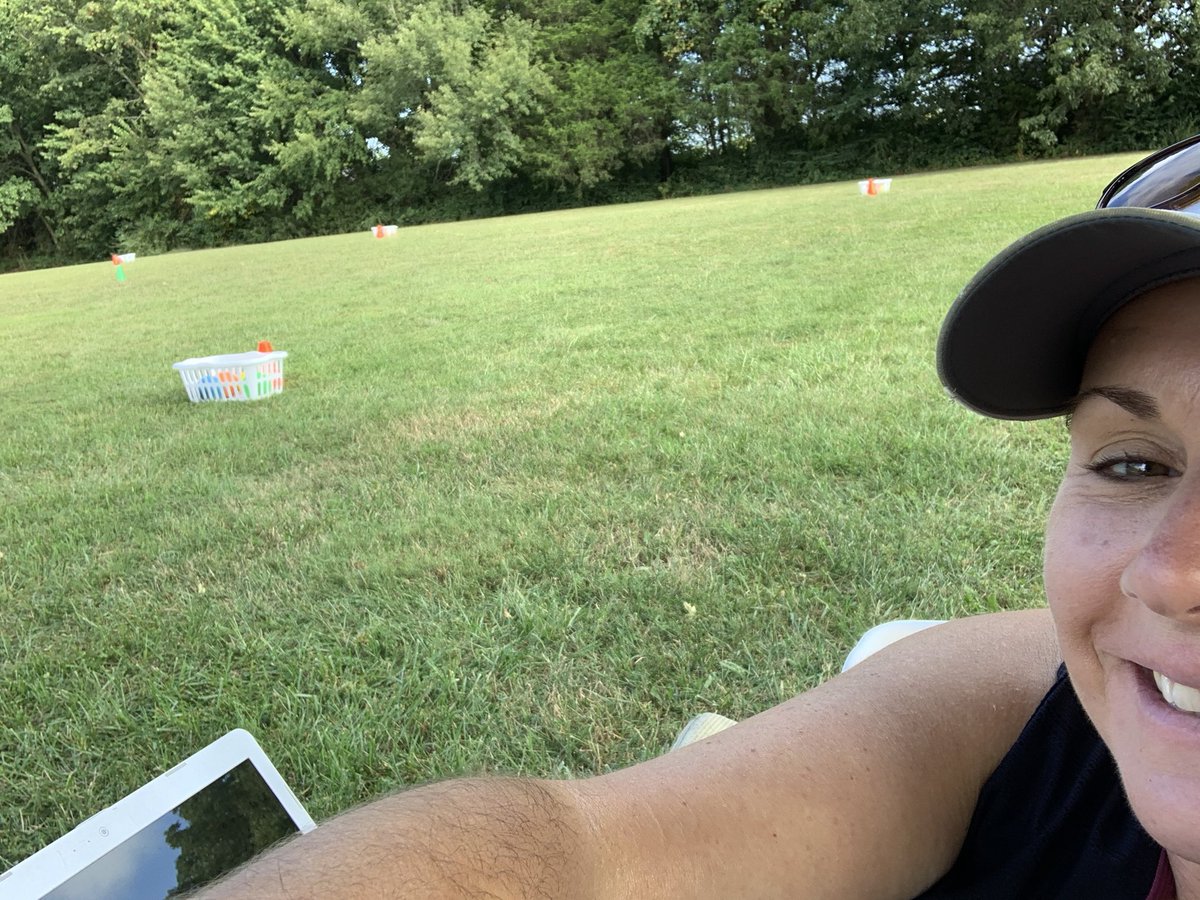 carolvedder's tweet image. My office and my classroom! ⁦@LREWildcats⁩ ⁦@LRSDWildcats⁩ #beautifuloutside #WeAreLR