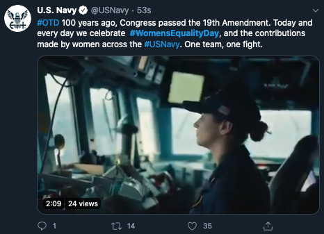 Female SEAMEN: "We want to be submariners!"Also Female SEAMEN: *gets pregnant to avoid physical fitness test, deployment etc.*
