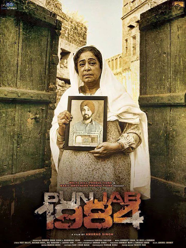 Starring Diljit Dosanjh & Kirron Kher in their career best performances, Punjab 1984 is set around the insurgency period in the state."During a time of political turmoil, a mother goes on a journey in search of her missing son, who has been misjudged and labeled a terrorist."