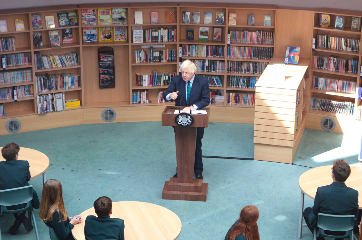 The Castle Rock School On Twitter An Exciting First Day Back At School For Our New Year 7s 11s With A Visit From None Other Than Mr Borisjohnson Himself The Prime Minister Met