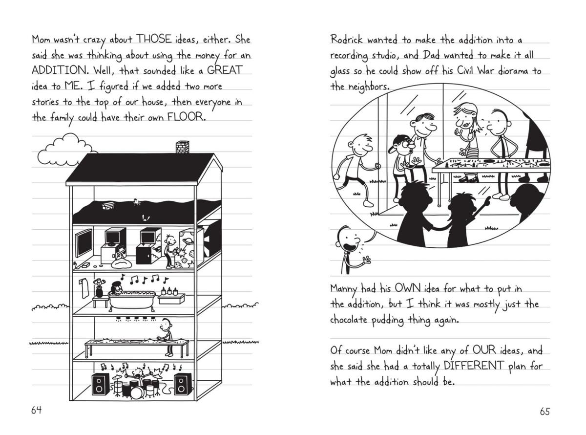 No.6  #LibraryTop50: Jeff Kinney illustrates his Wimpy Kid books with relatable, easy-to-follow cartoons. They're deceptively simple and approachable, and inspire kids to have a go at drawing themselves.  https://wimpykid.com/about-the-author