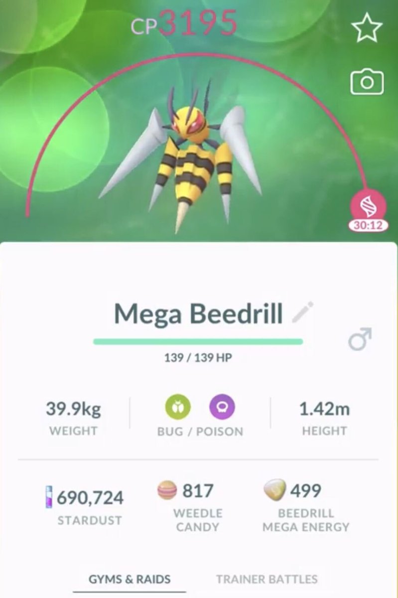 Lifting Zombies Here Is A First Look At What A Mega Pokemon Will Look Like In Pokemon Go Notice The Timer On The Cp Bar Indicating When It Will Go Back Lifting Zombies Here Is A First Look At What A Mega Pokemon Will Look Like In Pokemon Go Notice The Timer On The Cp Bar Indicating When It Will Go Back