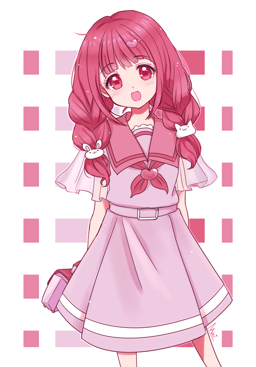セーラーワンピちゃんズ 女の子 オリジナル セーラーワンピース くるみなり イラストレーターのイラスト セーラーワンピちゃんズ 女の子 オリジナル セーラーワンピース くるみなり イラストレーターのイラスト